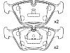 剎車(chē)片 Brake Pad Set:447 698 151 C