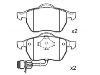 剎車(chē)片 Brake Pad Set:4A0 698 151