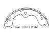 Bremsbackensatz Brake Shoe Set:NN2076