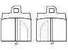 Brake Pad Set:0060 750 567