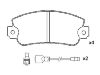 Pastillas de freno Brake Pad Set:174 750 91