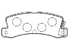 Pastillas de freno Brake Pad Set:04465-32010