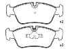 Bremsbelagsatz, Scheibenbremse Brake Pad Set:34 11 1 160 356