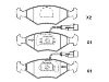 Pastillas de freno Brake Pad Set:9 947 917