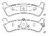 Pastillas de freno Brake Pad Set:2L2Z-2200-BA