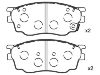 Pastillas de freno Brake Pad Set:G2YD-33-23Z