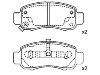 Pastillas de freno Brake Pad Set:06450-S34-000