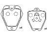 Brake Pad Set:8D0 698 151 B