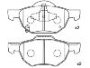 Brake Pad Set:45022-SEA-E01