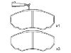 Plaquettes de frein Brake Pad Set:4252.43