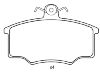 Bremsbelagsatz, Scheibenbremse Brake Pad Set:323 215 901 E