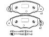 Pastillas de freno Brake Pad Set:4251.45