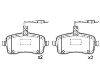 Plaquettes de frein Brake Pad Set:4252.77