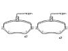 Plaquettes de frein Brake Pad Set:4252.94