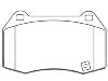 Plaquettes de frein Brake Pad Set:41060-CD094