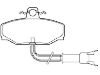 Bremsbelagsatz, Scheibenbremse Brake Pad Set:JML000603