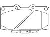 Brake Pad Set:41060-74F90